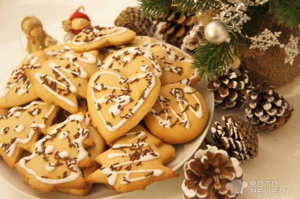 Печенье рождественское медовое фото