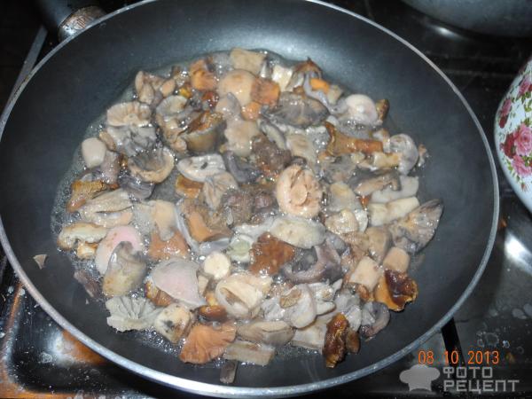 картофельная запеканка с грибами