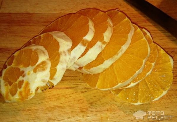 Индейка, фаршированная кускусом и апельсинами фото