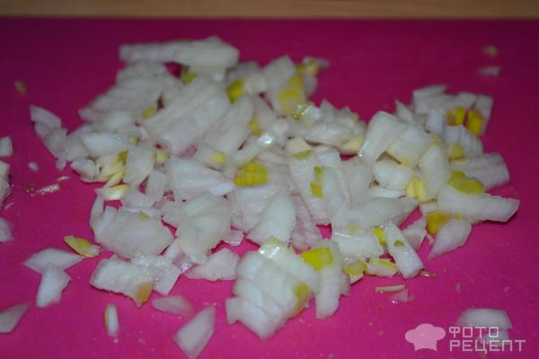 Салат из фасоли и грибов фото