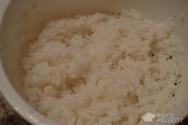 Слойки с рисом и яйцом фото