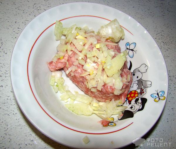Слойки с мясом и сыром а-ля хачапури фото