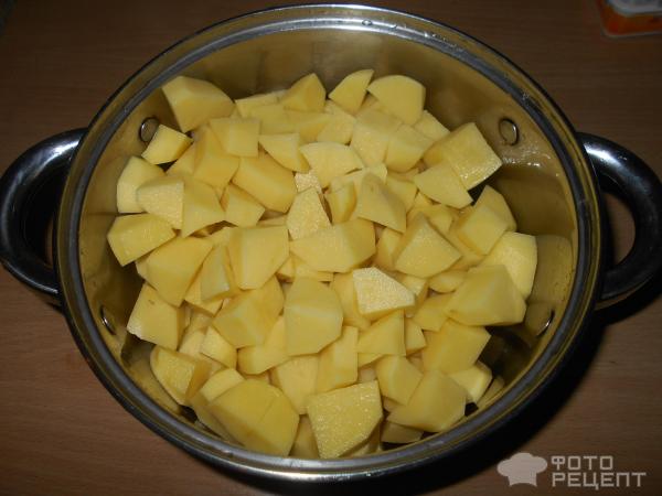 Семга с картошкой запеченная в духовке