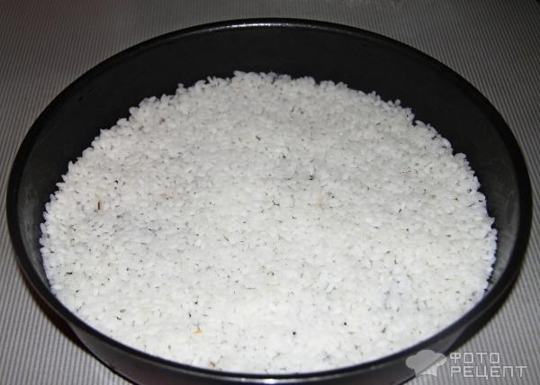 Рисовая запеканка с курицей и овощами фото