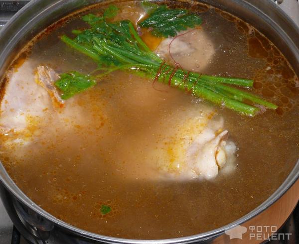 Суп в тайском стиле фото