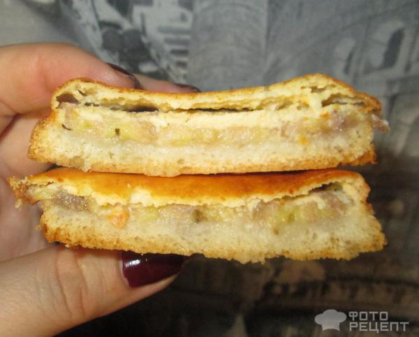 Сладкие бутерброды с творогом и бананом фото