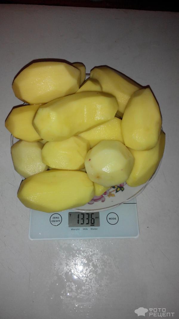 Картофель с грибами, пошаговый рецепт на ккал, фото, ингредиенты - н@т@лья