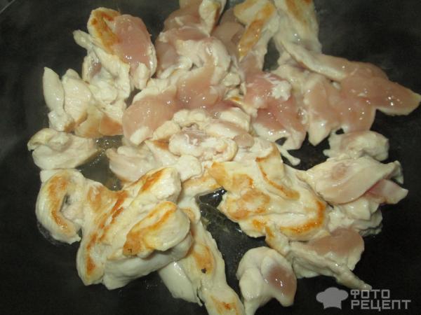 Куриное филе в манадариново-соевом соусе фото