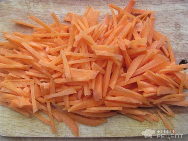 морковь порезать