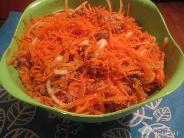 Салат из моркови Хе фото