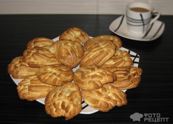 Печенье Хризантема фото