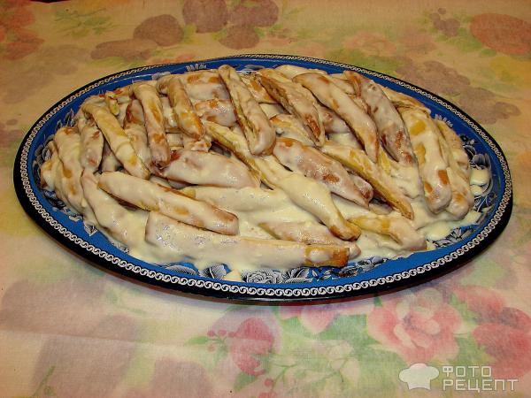 Торт Заварные трубочки со сметано-масляным кремом фото