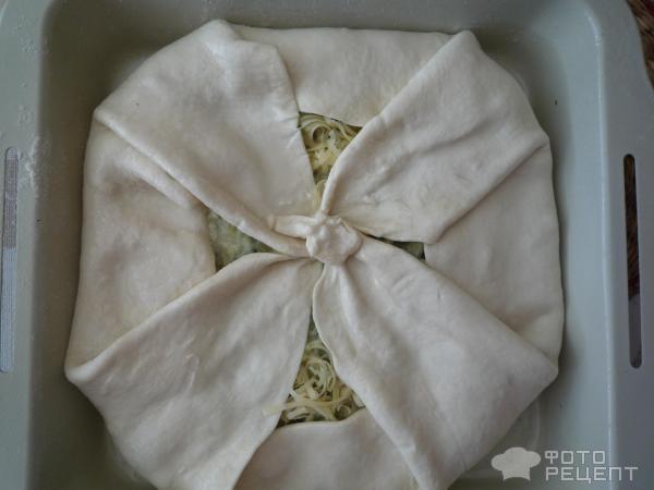 Пирог со шпинатом и сыром (Спанакотиропита) фото