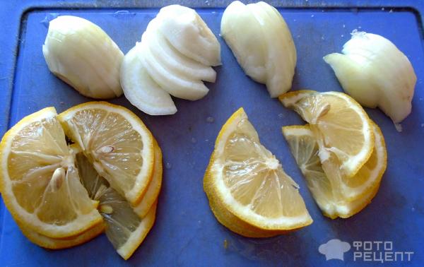 Скумбрия с лимонным соком фото