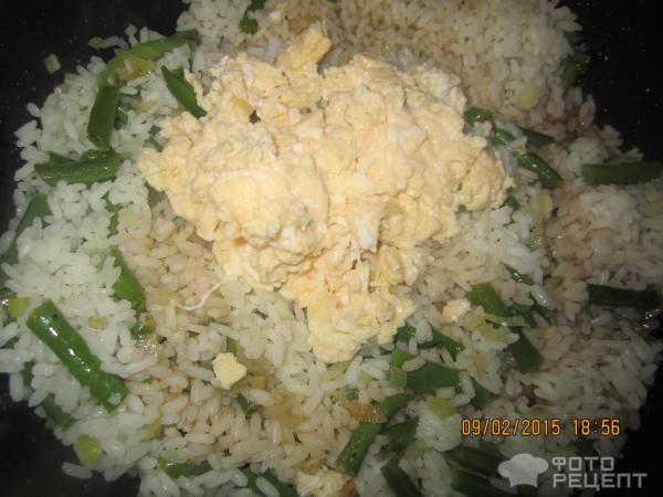 Рис с яйцом по китайски фото