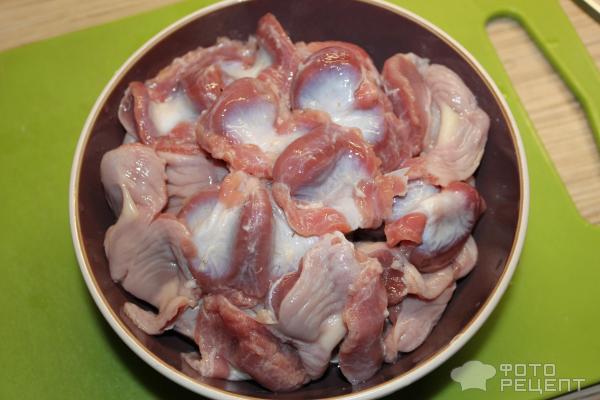 Как приготовить куриные желудки в соевом соусе