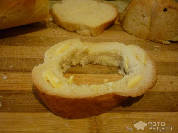 Яйцо с сыром в хлебе фото