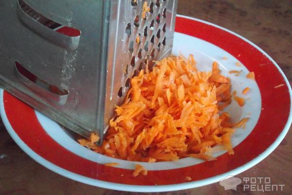 Салат из моркови с сыром и чесноком фото