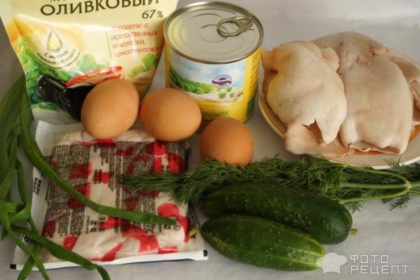 продукты для салата