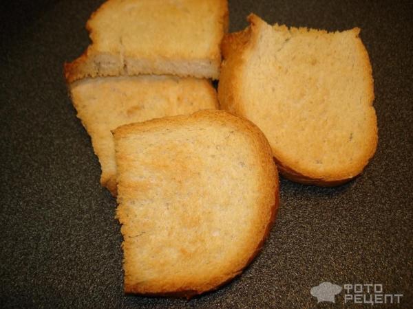 Бутерброды с печенью трески фото