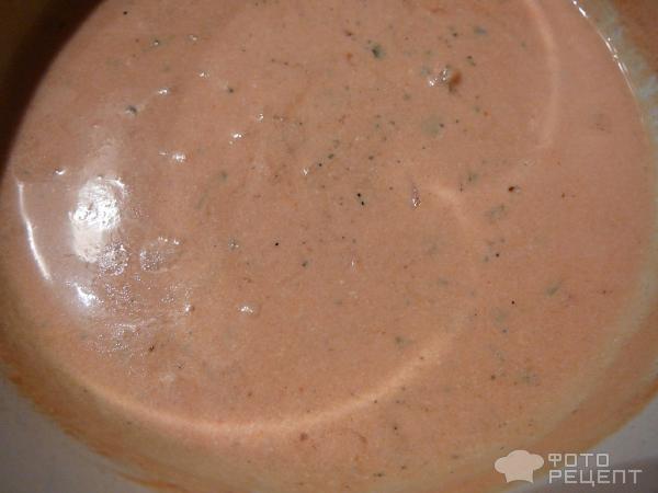 Скумбрия в сметанно-томатном соусе фото