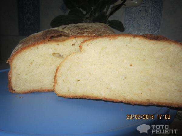 Домашний пшеничный хлеб фото