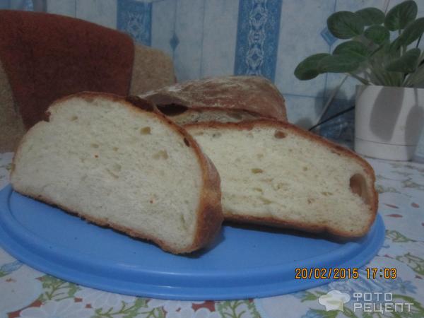 Домашний пшеничный хлеб фото
