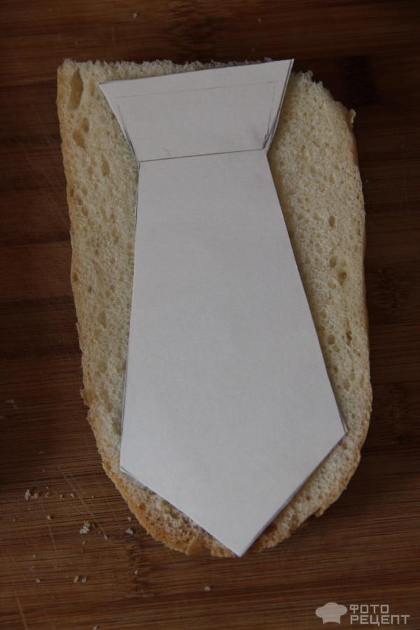 Мужской сэндвич Галстук для любимого мужчины фото