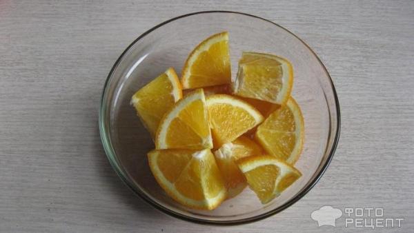 апельсин режем и замораживаем