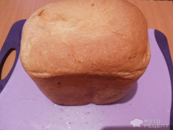 Дрожжевой хлеб в хлебопечке фото