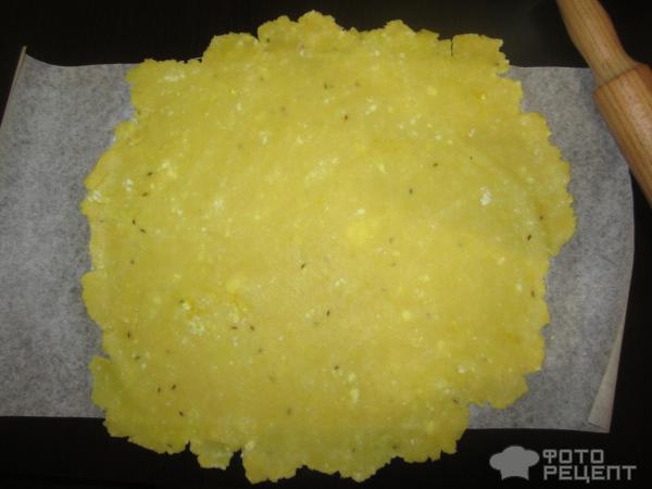 Пирог-суфле с картофелем и сыром фото
