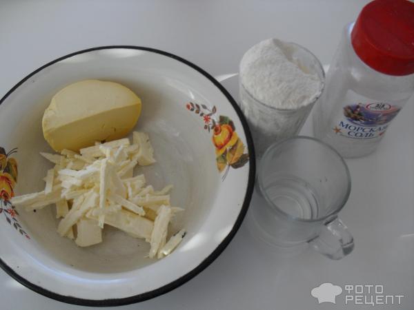Домашние сырные крекеры фото