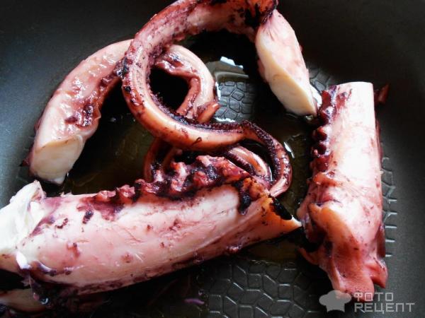 Шашлыки из маринованных осьминогов рецепт