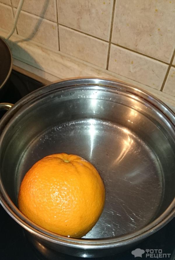 Пирог апельсиновый фото