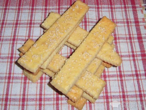 Печенье с плавленым сыром фото