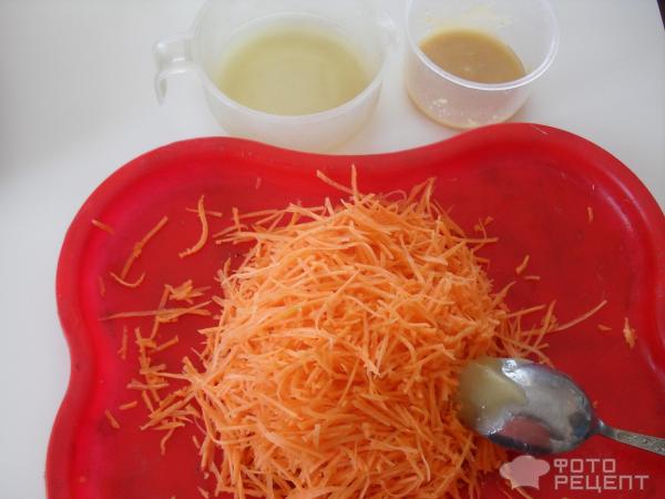 Салат из яблок с морковью фото