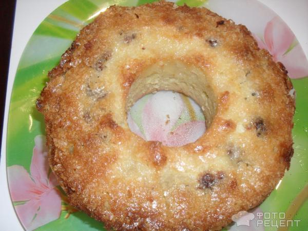 Пирог с финиками фото