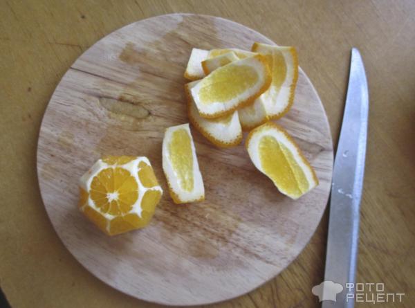 почистим апельсин