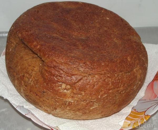 Хлеб из отрубей и сухого кваса фото