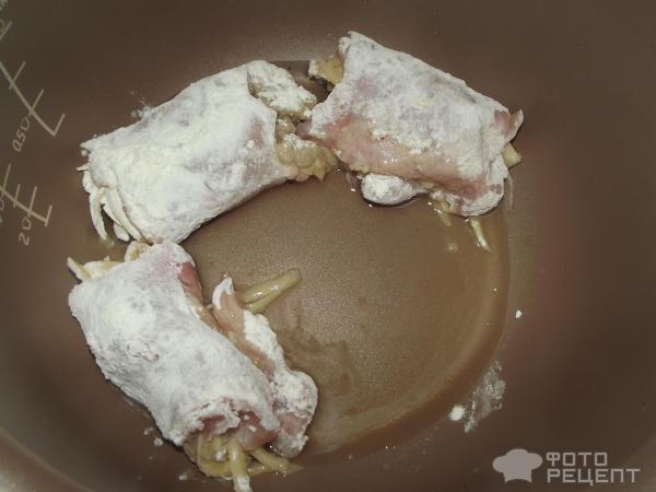 Куриные рулетики фото