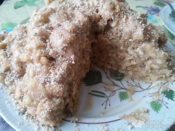 Торт Муравейниик из печенья за 10 минут! фото