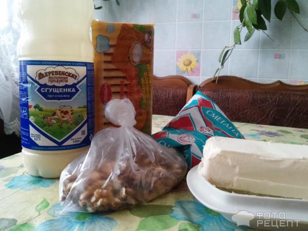 Торт Муравейниик из печенья за 10 минут! фото