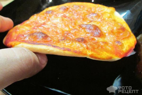 Тонкое тесто для пиццы без дрожжей