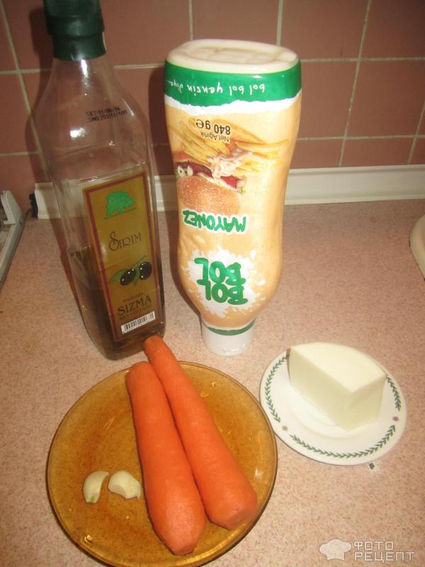 Тертая морковь с изюмом и оливковым маслом