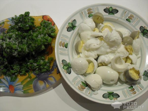 Пирожки с яйцом и зеленым луком фото