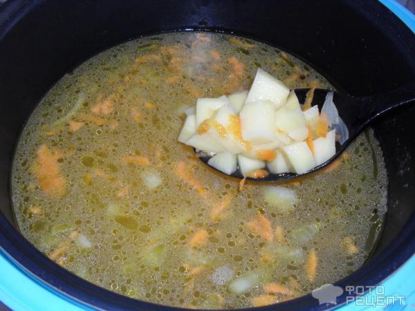 Рисовый суп с томатом фото