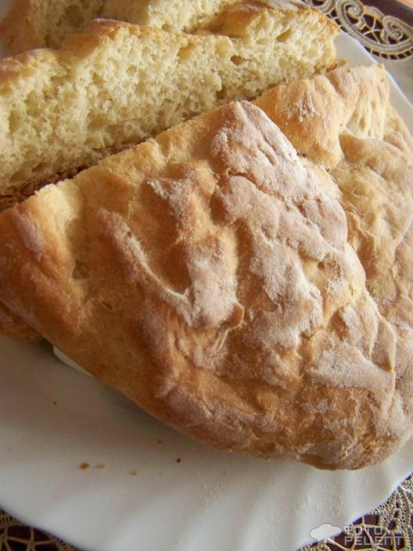 Хлеб «Чиабатта» в духовке, рецепт с фото.