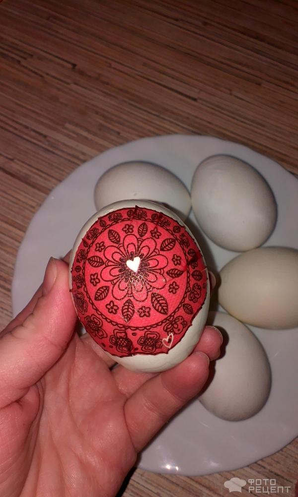 Украшаем яйца к пасхе фото