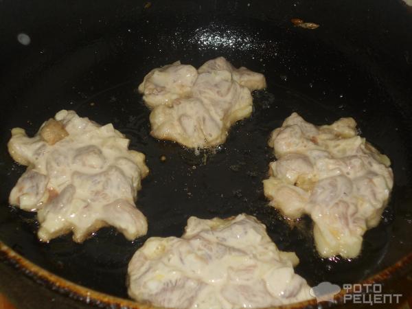 Рецепт: Оладьи из свинины - Мясные оладьи со свинины- вкусно, быстро, аппетитно
