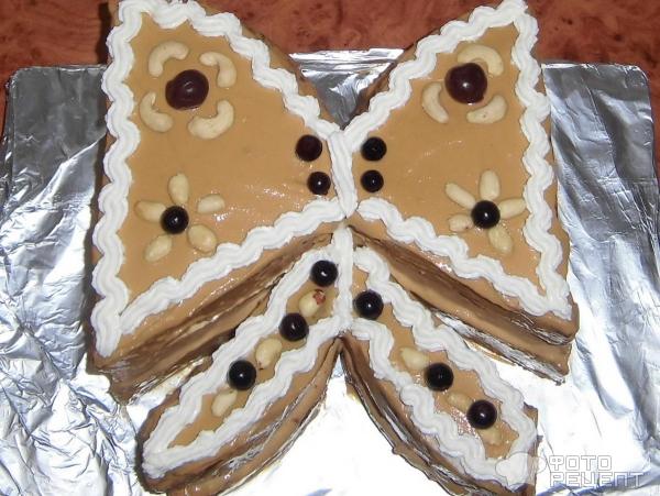 Торт — суфле Butterfly — Пошаговый Кулинарный Рецепт Приготовления Тортов с Фото